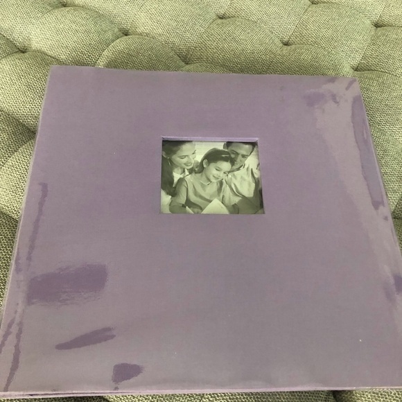 Vintage Purple scrapbook 12x12 with 20 top loading pages - Picture 1 of 6